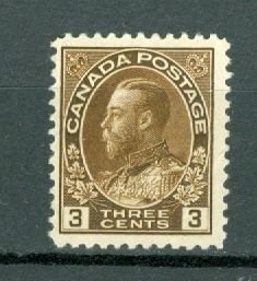 CANADA 1918 GEO V #108  UNUSED NO GUM