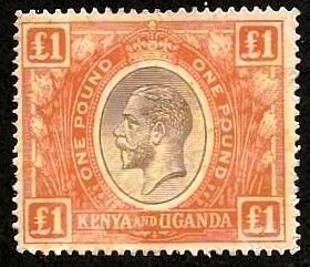 Kenya & Uganda OG 1 Pound Cat Val $250