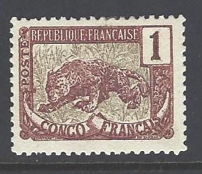 French Congo 35 mint hinged (RS)