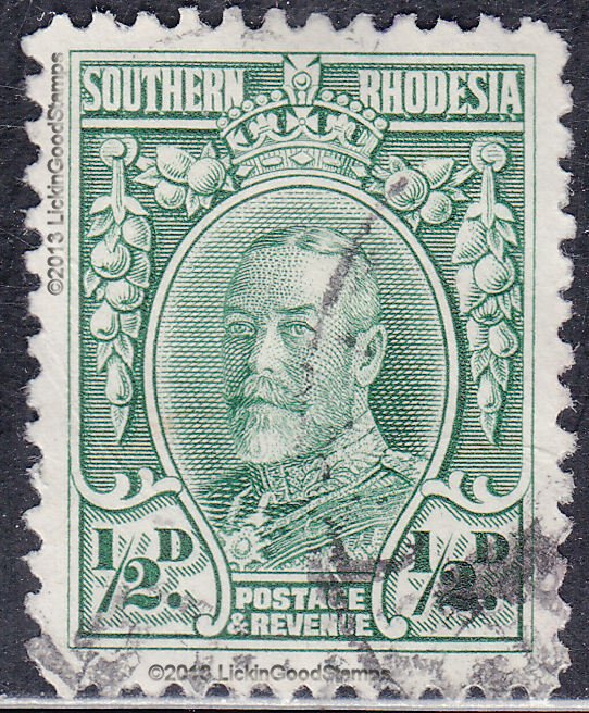 Southern Rhodesia 16 King George V 1933