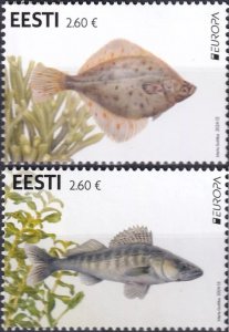 Estonia 2024 MNH Stamps Europa CEPT Marine Life Fish