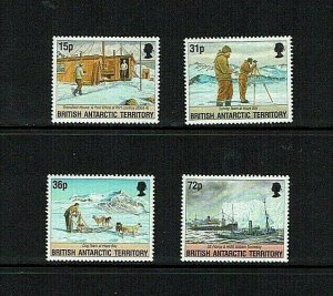 British Antarctic Territory: 1994 50th Anniversary Operation Tabarin, MNH set