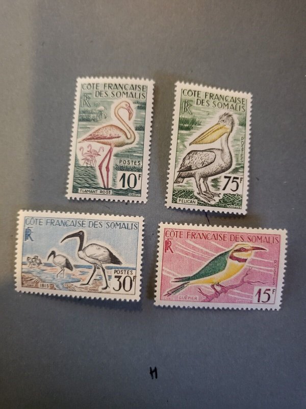 Stamps Somali Coast Scott #283-6 never hinged