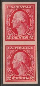 U.S. Scott Scott #409 Washington Stamp - Mint NH Pair