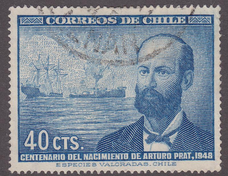 Chile 251 Arturo Prat Chacon 1948
