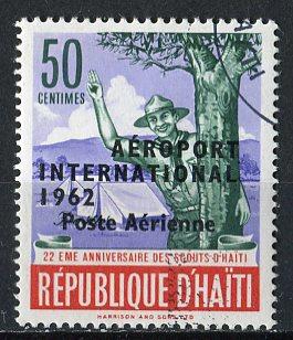 Haiti; 1962: Sc. # C197: O/Used CTO Single Stamp