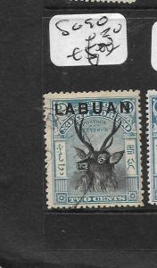 LABUAN (P0204B)  2C  DEER SG 90  VFU