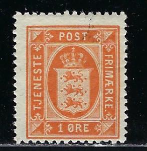 Denmark Scott # O11, used