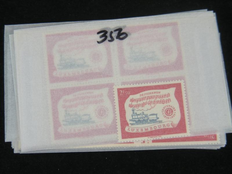 LUXEMBOURG, Excellent Assortment of mostly Modern MINT(many NH) Stamps in 