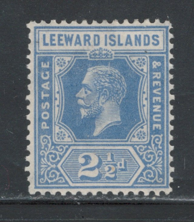 Leeward Islands 1927 King George V 2 1/2p Scott # 70 MH