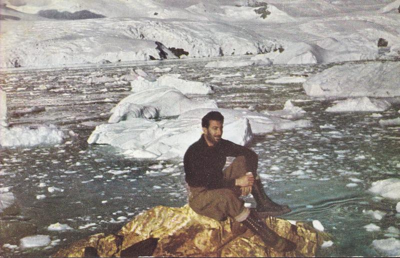 Antarctica Argentina Naval Base 1959  Card Dr.Cesar Lisignoli Cabo Primavera