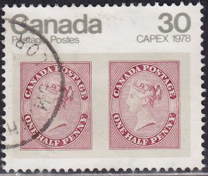 Canada 755 Queen Victoria CAPEX '78 30¢ 1978