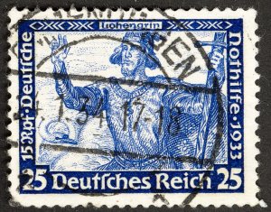 Germany Stamps # B56 Used VF Scott Value $40.00