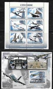 Comoro Islands 1025-26 AircraftMint NH