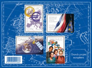 Scott #3500 European Projects S/S MNH