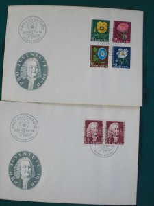 Switzerland 1958 Pro Juventute B 277-81   FDC    kt6