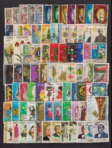 Colombia - 80 Airmail stamps