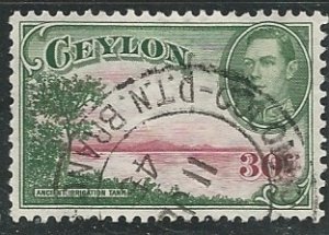 Ceylon _  Scott #  285 - Used