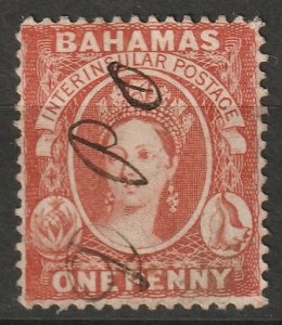 Bahamas 1863 Sc 16 used