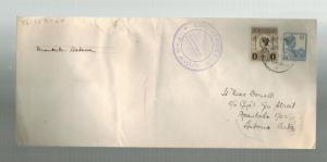 1929 Suriname Airmail Cover to Habana