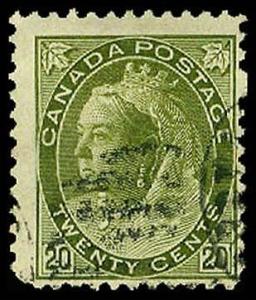 CANADA 84  Used (ID # 64607)