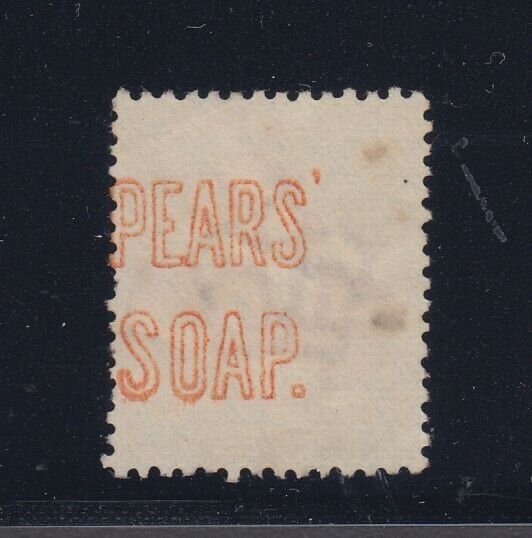 Great Britain, SG Spec. K27m, used Pear's Soap Advert variety