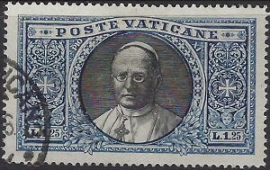 Vatican 29 Used 1933 issue (102)(ad4573)