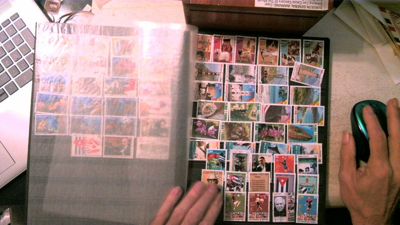 CUBA COLLECTION IN STOCKBOOK, WE WILL BE BACK NEXT WEEK WITH FULL AUCTIONS