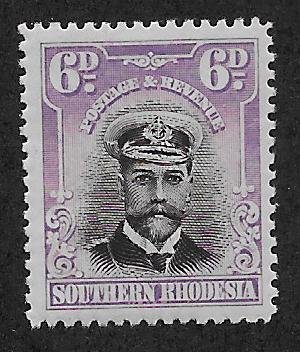 SOUTHERN RHODESIA SC# 7  FVF/MLH