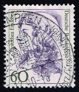 Germany #1481 Dorothea Erxleben; Used