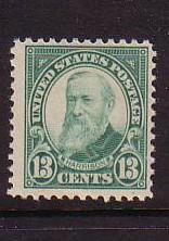 USA  Sc622 1926 13c Benjamin Harrison stamp mint NH