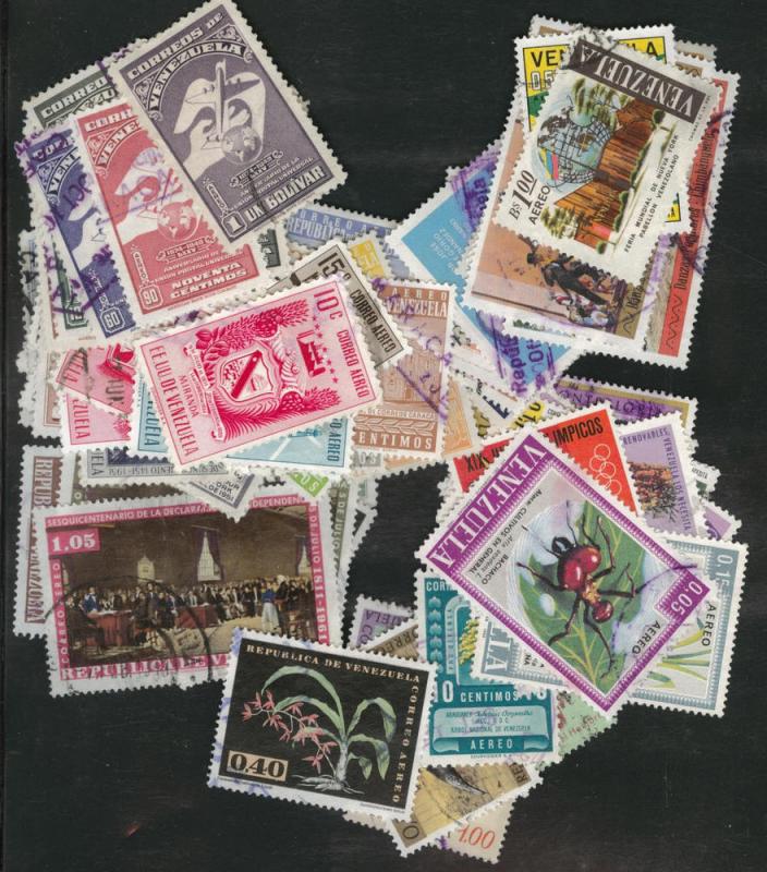 Venezuela  Packet of 200 different used stamps