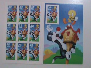 ​UNITED STATES-1998 SC#3205  ERROR SYLVESTER & TWEETY  MNH SHEET VERY FINE