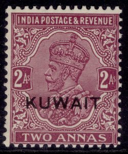 KUWAIT GV SG18, 2a purple, M MINT. Cat £10.