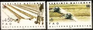 UN-Vienna   40-41 MNH 1984 World Food Day