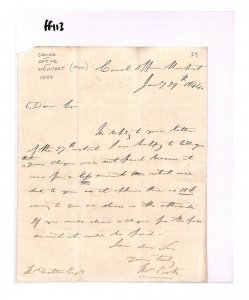 GB WALES Cover EL *CANAL OFFICE* Monmouthshire Newport Entire Letter 1844 FF113