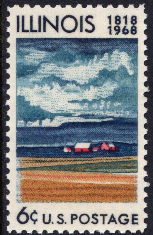SC#1339 6¢ Illinois Statehood (1968) MNH