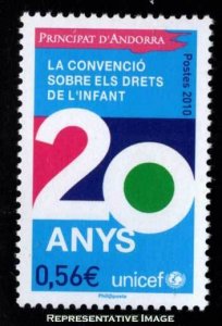 Andorra French Scott 669 Mint never hinged.