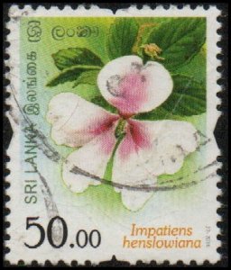 Sri Lanka 2049 - Used - 50k Impatiens (2016) (cv $1.40) (2) +