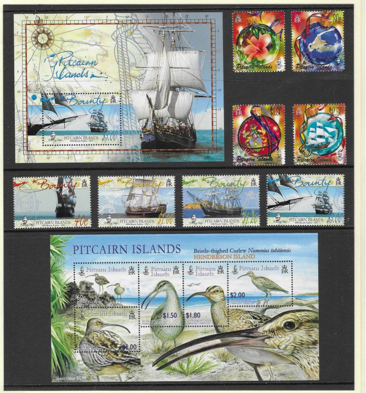 Pitcairn Islands #609-630 2005 Annual Collection (MNH) CV$156.20