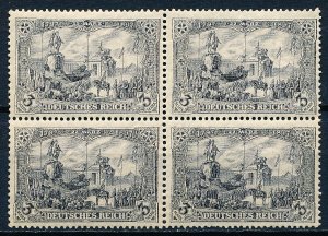 Germany #94 Block of 4 Gum Cracking Unused OG