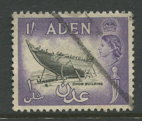 STAMP STATION PERTH Aden #55A - QEII Definitive Issue 1953-59  Used  CV$0.25.