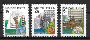 Hungary 2827-29 Resorts and Spas set MNH