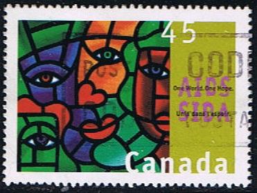 Canada #1603 AIDS Awareness VF Used