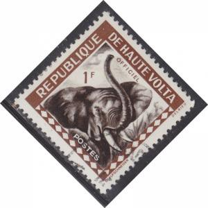 Burkina Faso O1 Elephant 1963