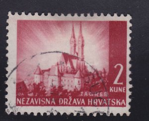 Croatia 35 Zagreb Cathedral 1941