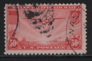 US, C22, USED, 1937, AIRPLANE