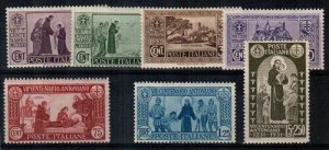 Italy Scott 258-64 Mint hinged [TC1986]