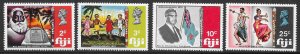 Fiji Scott 297-300 MNH Independence Set issue of 1970