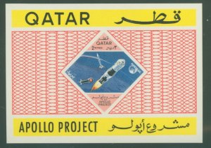 Qatar #123J Unused Souvenir Sheet